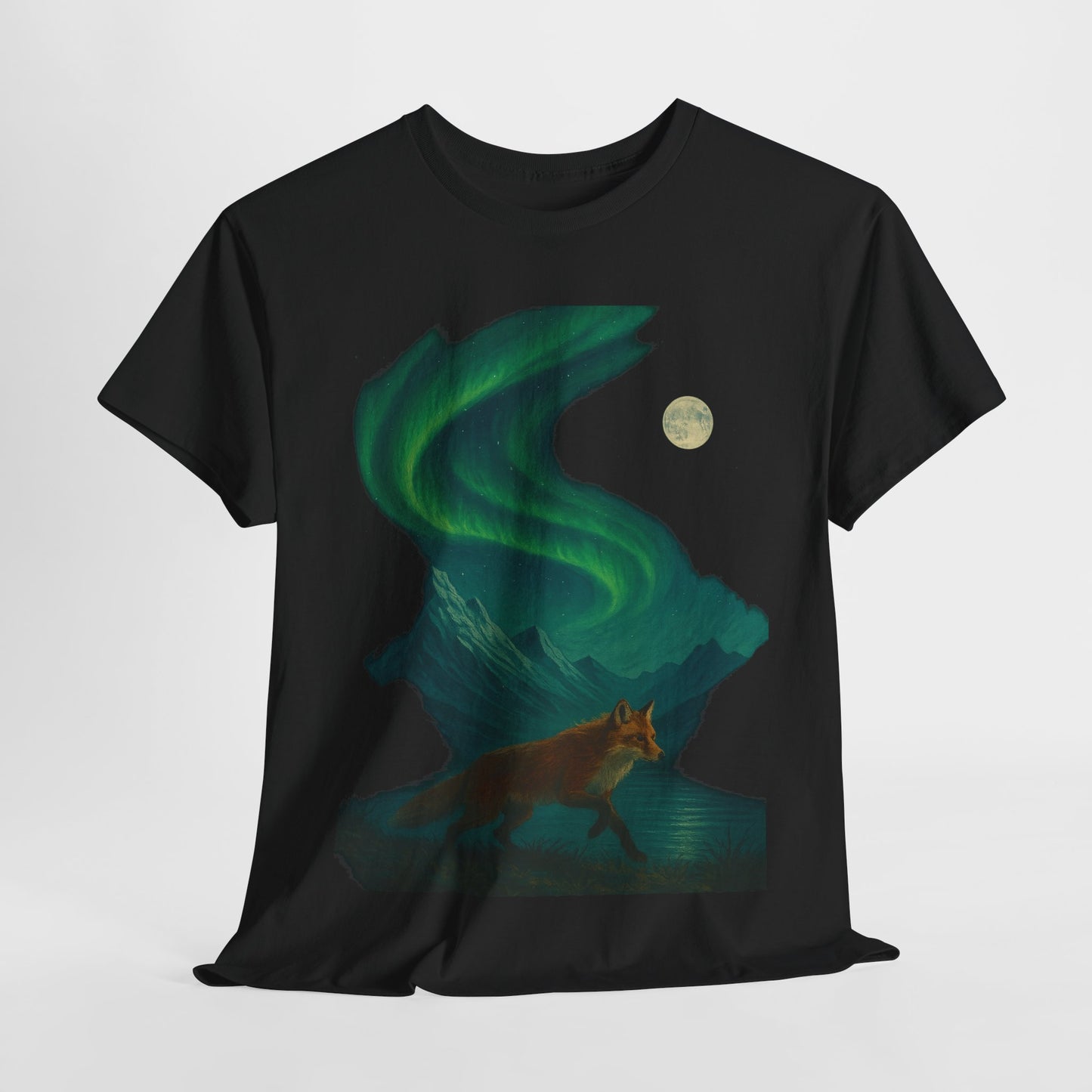 Northern Lights Fox Tee