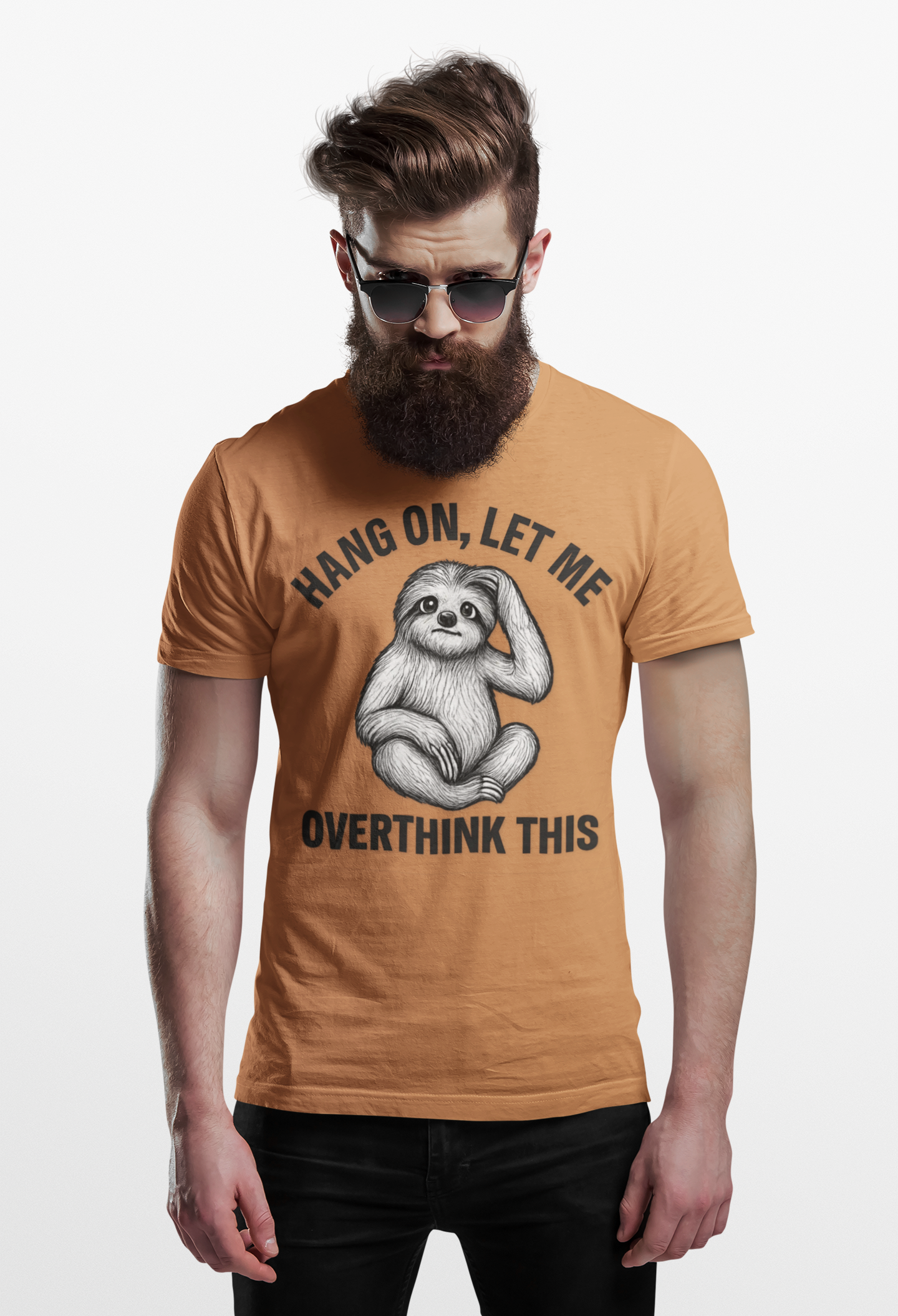 Hang on, let me overthink this T-shirt for Men