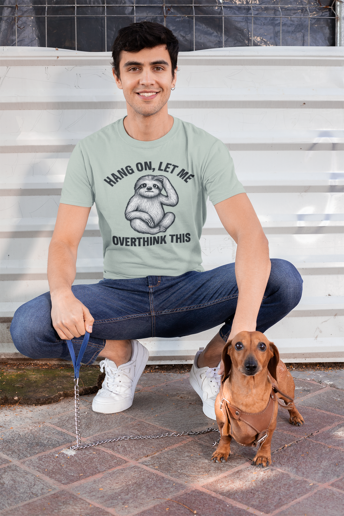 Hang on, let me overthink this T-shirt for Men