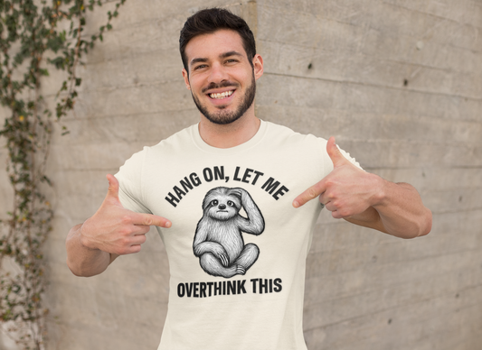Hang on, let me overthink this T-shirt for Men